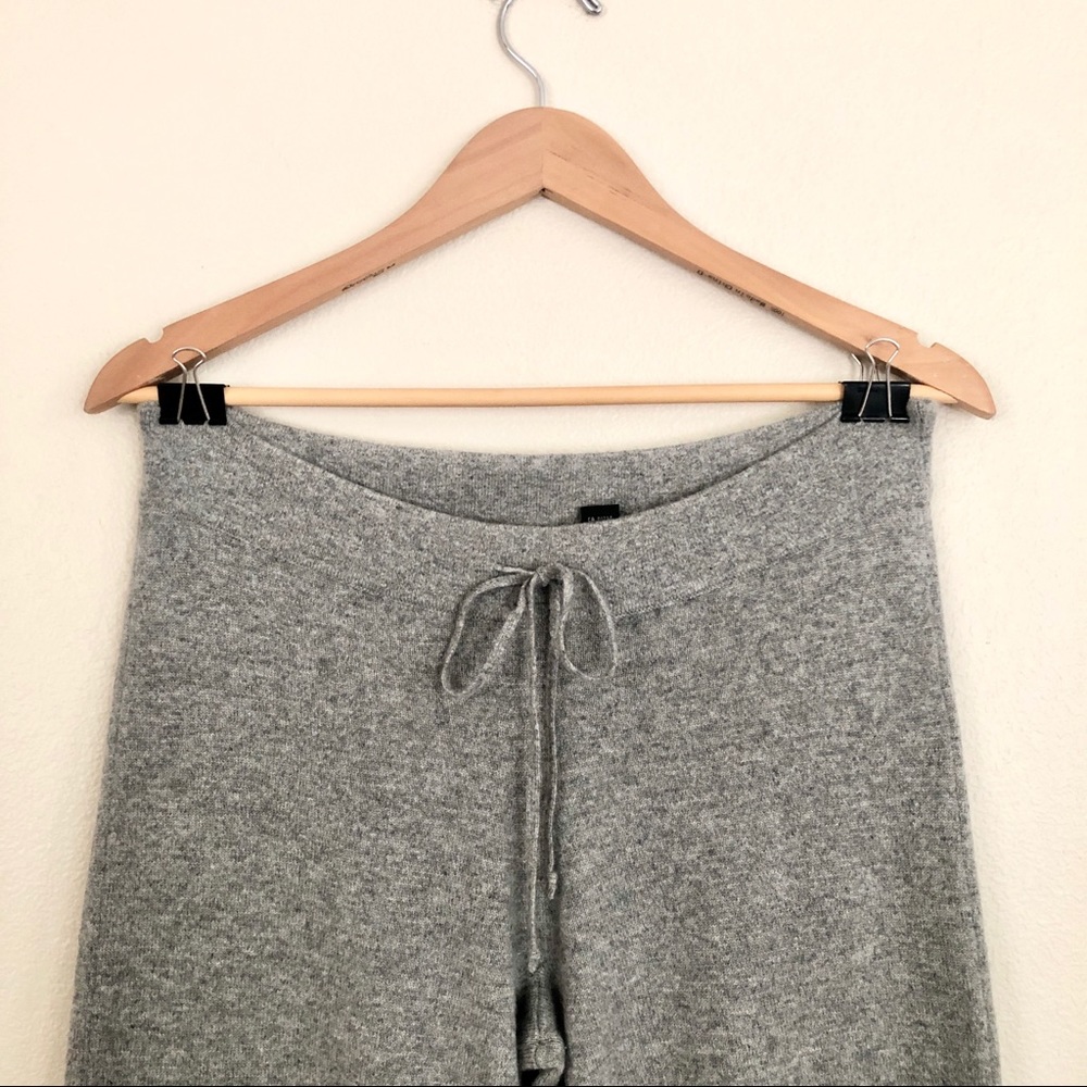 {Club Monaco} 100% Cashmere Wide Leg Lounge Pants - Picture 4 of 6